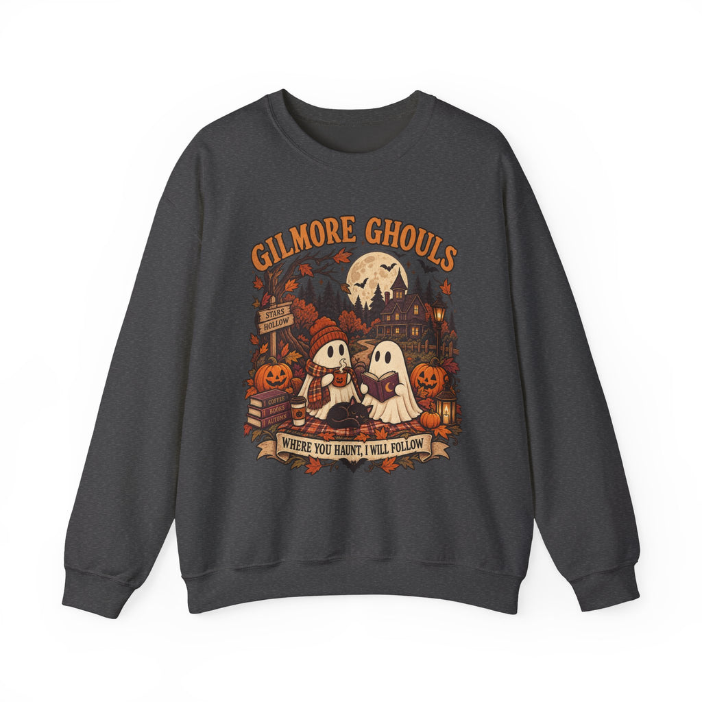 Crewneck Sweatshirt - "Gilmore Ghouls" Halloween Graphic