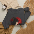 Gothic Rose Moon Crewneck Sweatshirt