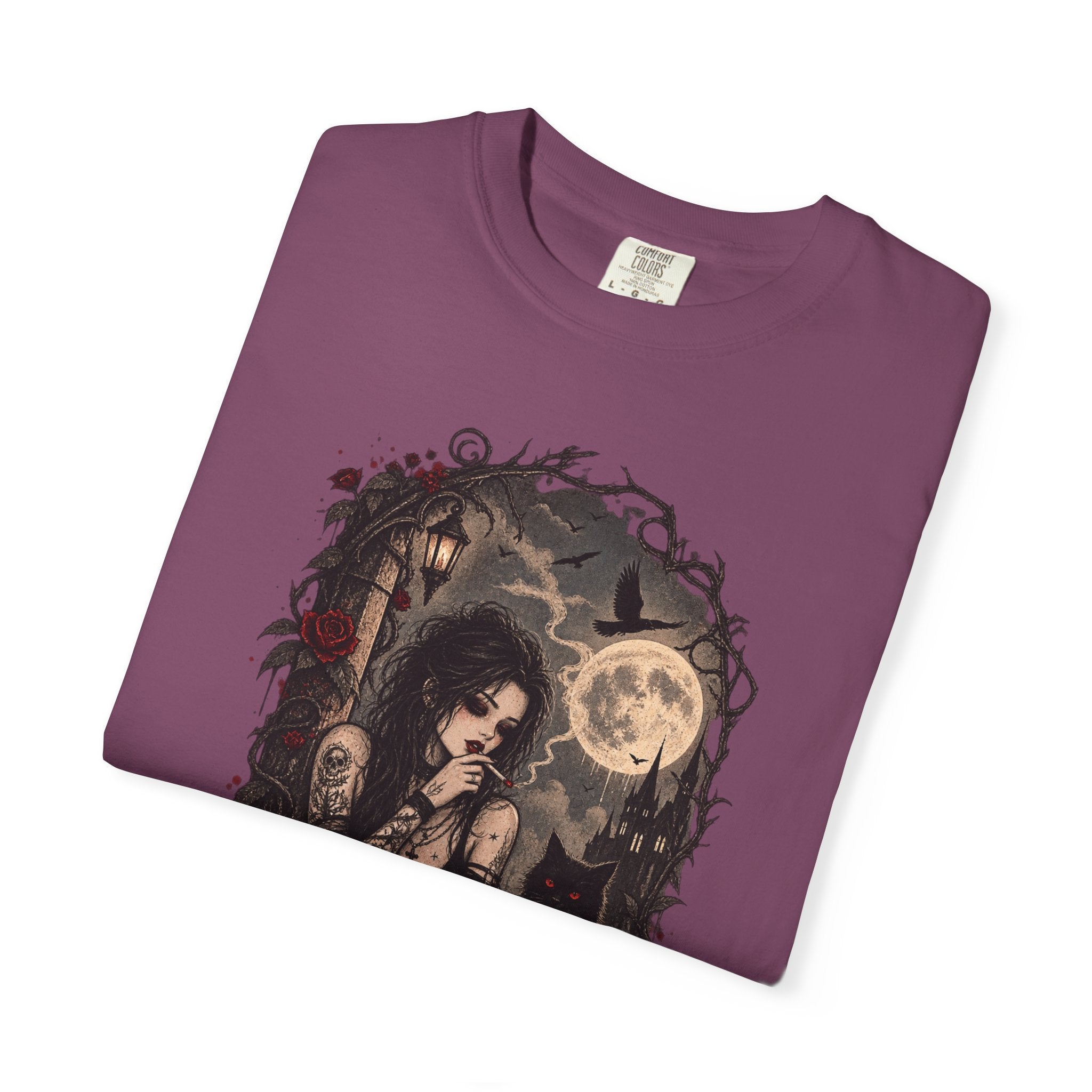 Gothic Moon Witch T-Shirt