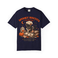 Spooky Biscuits Bakery T-Shirt — Halloween Black Cat Baking Tee (“We Knead ’Em, You Need ’Em”)
