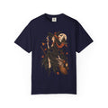 Witchy Broomstick Tee — Halloween Witch Illustration T-Shirt