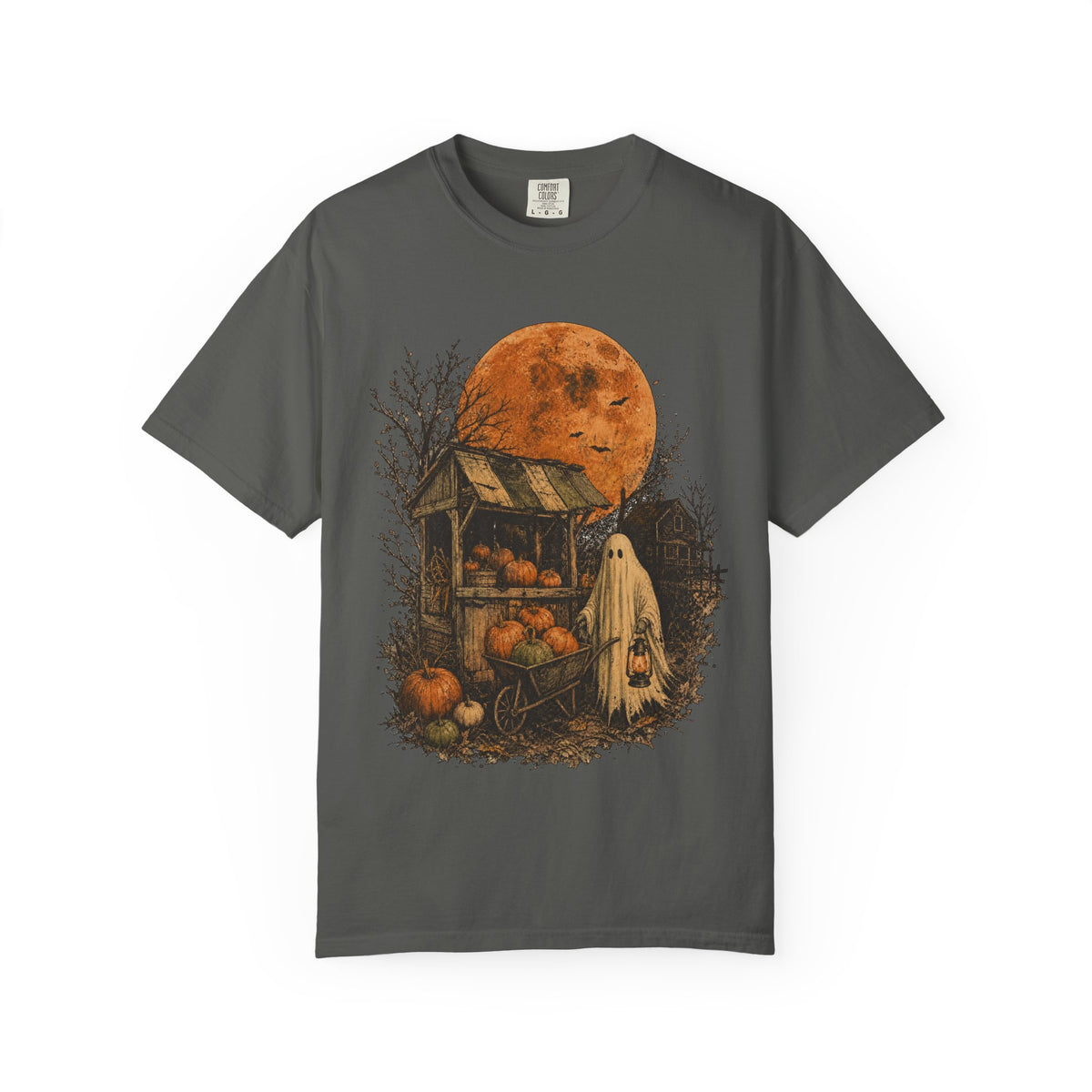 Halloween Ghost Pumpkin Patch T-Shirt