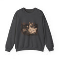 Cat Pack Crewneck Sweatshirt — Vintage Grouped Cat Art