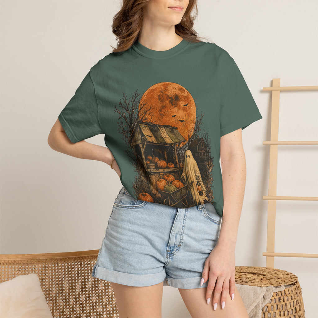 Halloween Ghost Pumpkin Patch T-Shirt