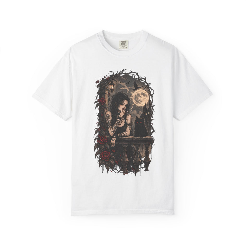 Gothic Moon Witch T-Shirt