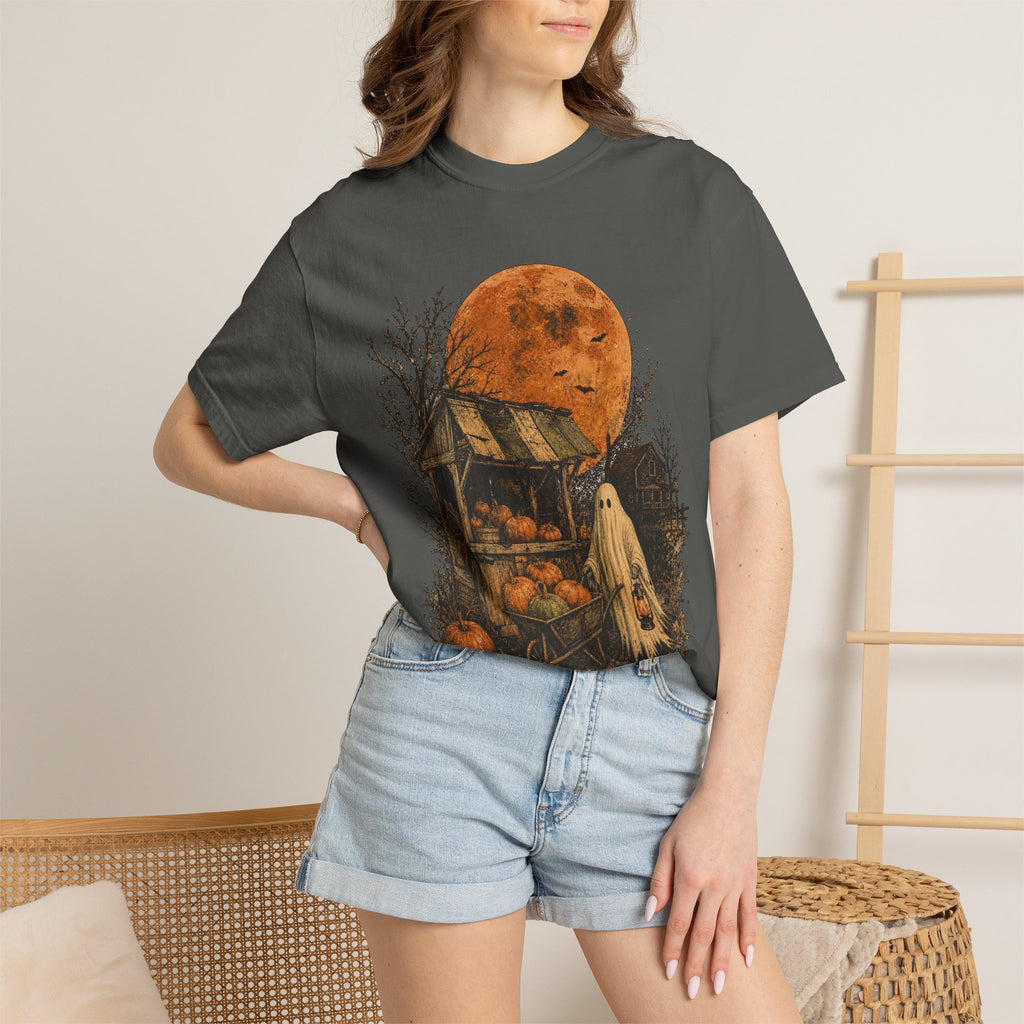 Halloween Ghost Pumpkin Patch T-Shirt