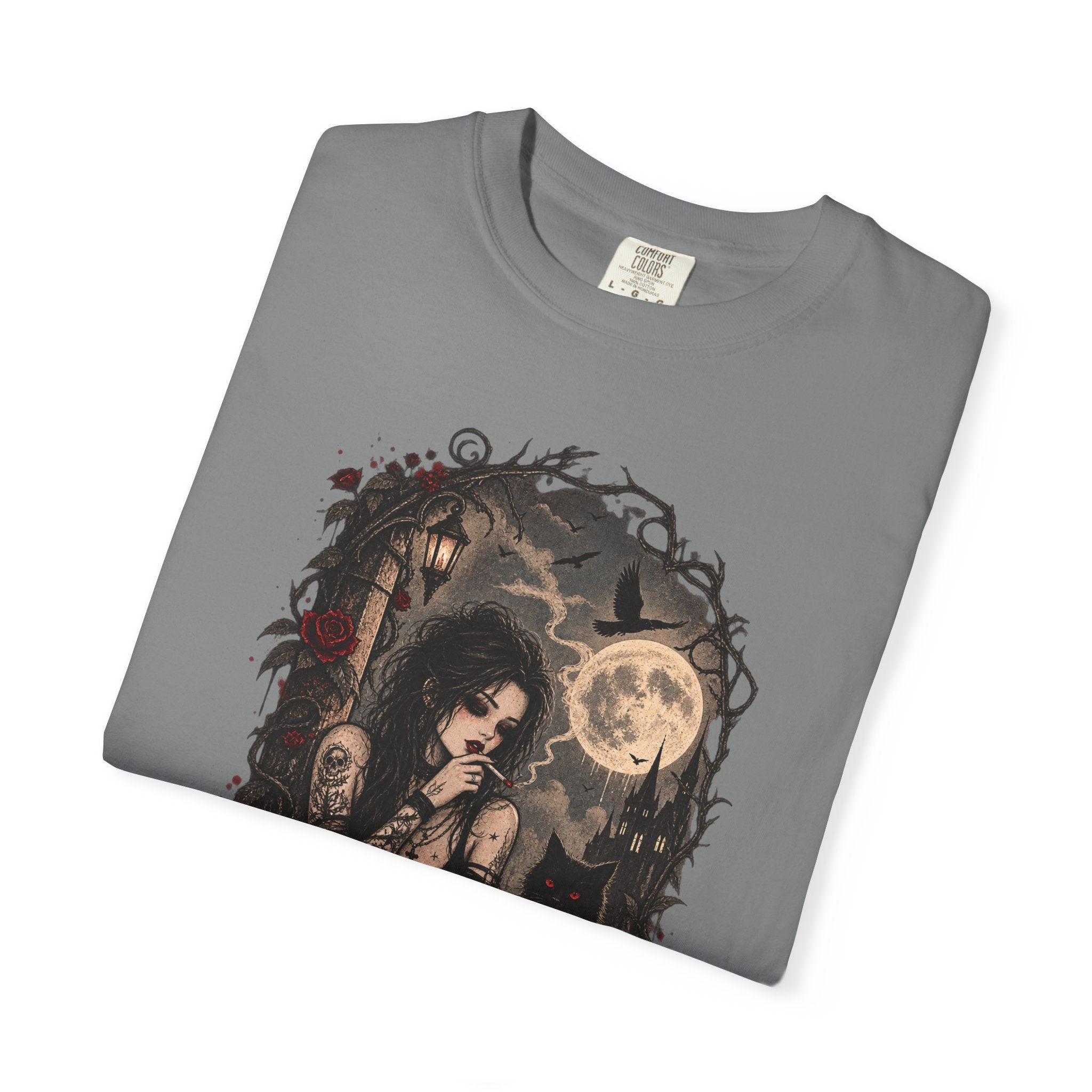 Gothic Moon Witch T-Shirt