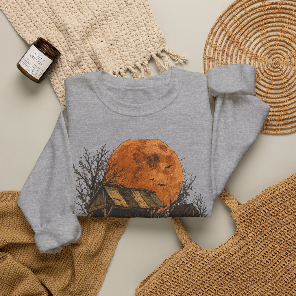 Halloween Pumpkin Patch Ghost Sweatshirt