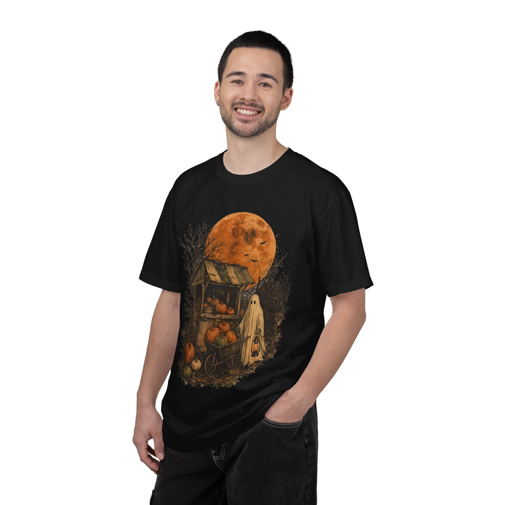 Halloween Ghost Pumpkin Patch T-Shirt