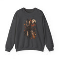 Witchy Autumn Crewneck Sweatshirt - Halloween Witch Illustration