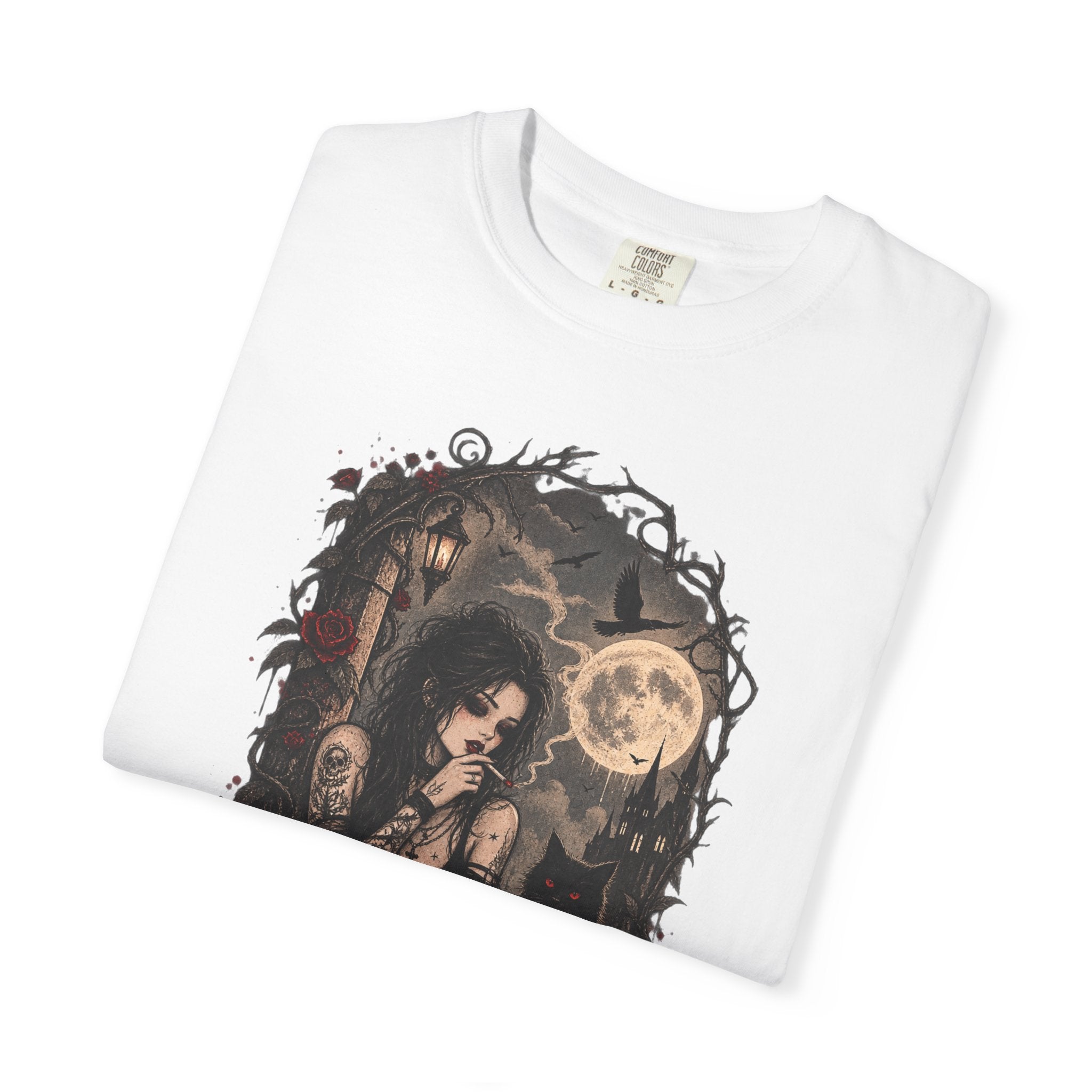 Gothic Moon Witch T-Shirt