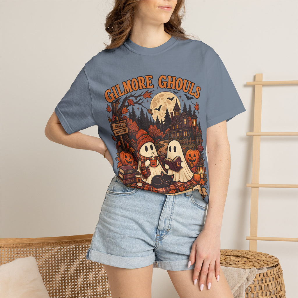 Gilmore Ghouls Halloween T-Shirt — 'Where You Haunt, I Will Follow'