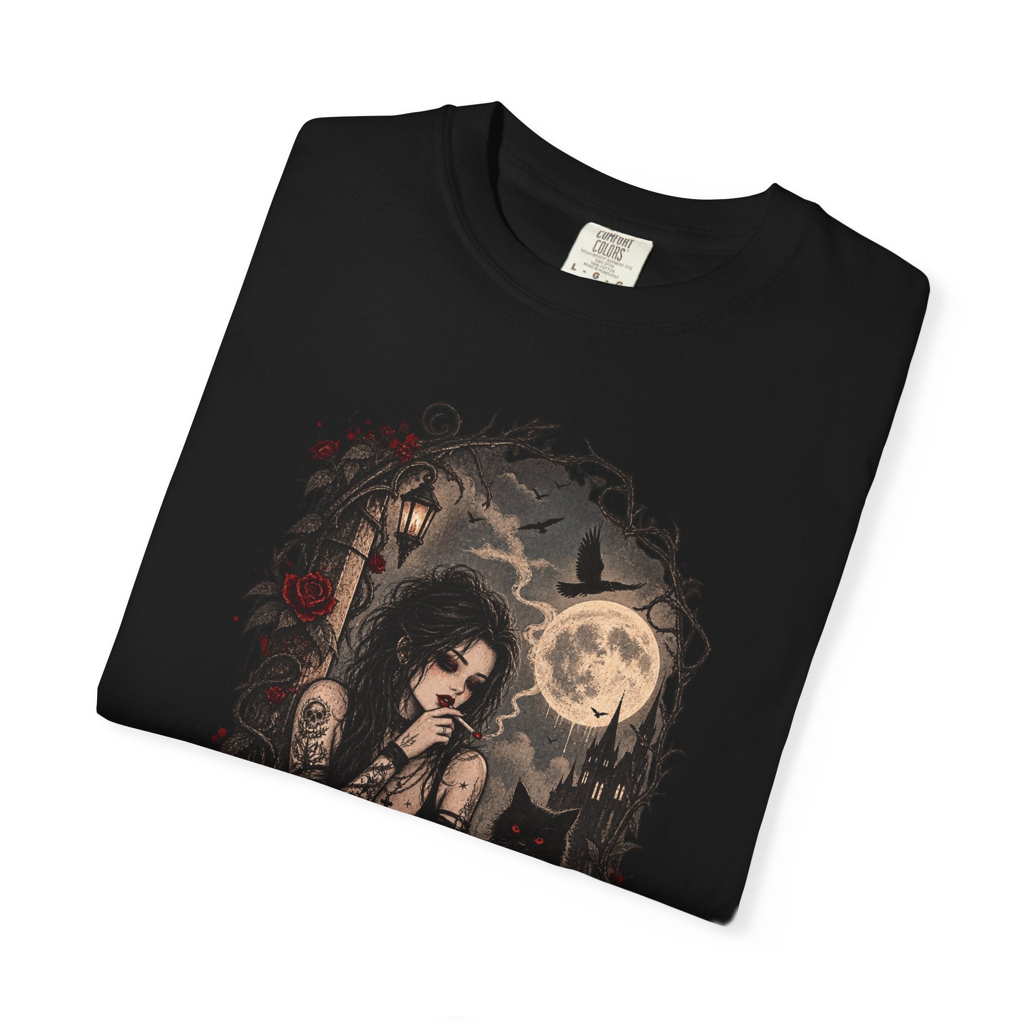 Gothic Moon Witch T-Shirt