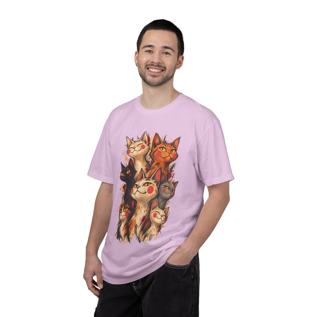 Lucky Cat Pack T-Shirt — Vintage Maneki Neko Cat Graphic Tee