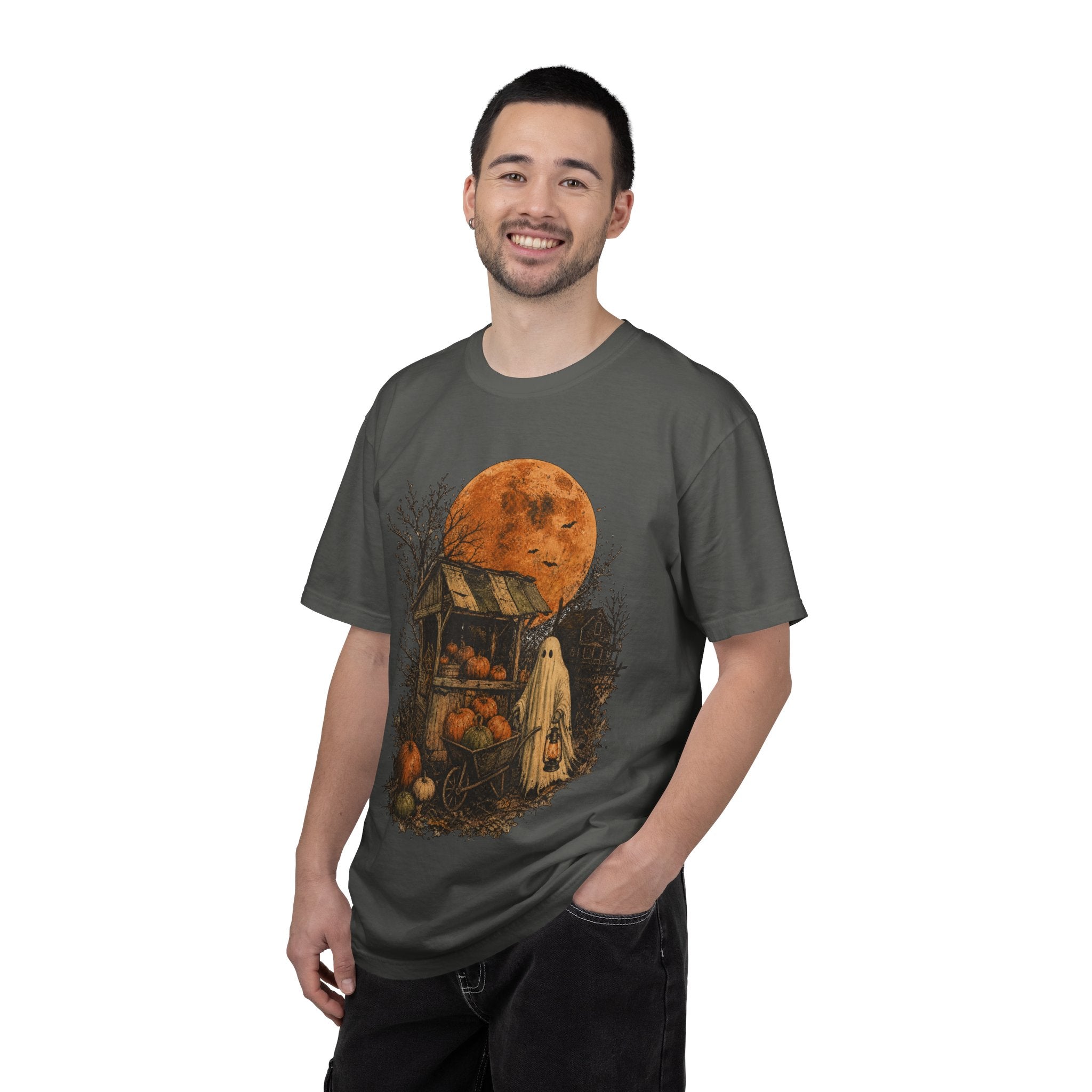 Halloween Ghost Pumpkin Patch T-Shirt